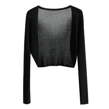 Celivon Swim Cover Up Women Cardigan Women Ice Silk Coat Shawl Air Conditioned Shirt With Skirt Sunscreen Top Crinkle Black