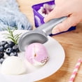 thumbnail image 3 of Cuchara para helado, 2 piezas, 7 pulgadas, antiadherente, anticongelante, de una pieza, de aluminio, apta para lavavajillas, 3 of 7