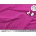 thumbnail image 3 of Soimoi Pink polyester Crepe Fabric Brush Stroke & Dots Abstract Decor Fabric Printed Yard 42 Inch Wide, 3 of 3
