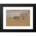 thumbnail image 2 of Edwin Austin Abbey 24x18 Black Modern Framed Museum Art Print Titled - Architectural Study, 2 of 5
