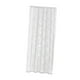 thumbnail image 4 of Cortina de encaje decorativa elegante con bordado floral, tratamiento romántico para ventanas. Blanco, 4 of 9
