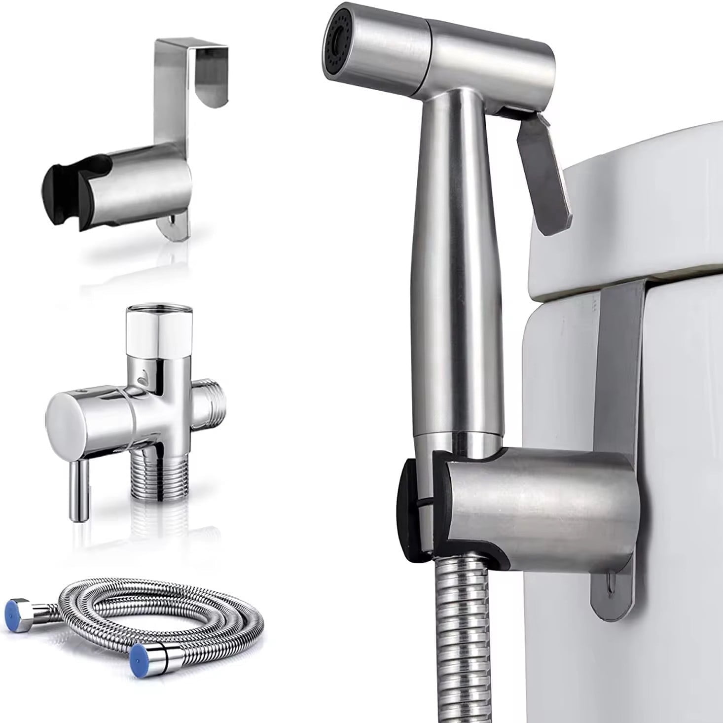 Handheld Bidet Sprayer for Toilet, Adjustable Water Pressure