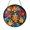 Acrylic 3.5 Inch, variant on Cozy Autumn Rain Landscape Stained Glass Window Hanging, Decorative Seasonal Glass Style Suncatcher Accent
