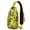 I Love Lemons S, variant on Strawberry Print Sling Backpack, Cute Red Berry Crossbody Daypack with Sweet Fruity Pattern for Strawberry Lover, Summer Fresh and Kawaii Style
