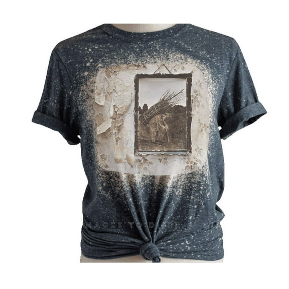 Led Zeppelin 1971 Bleached T-Shirt