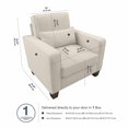 thumbnail image 3 of Fauteuil d’appoint Stockton de Bush Furniture, 3 of 9