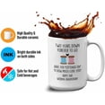 thumbnail image 4 of Marriage Coffee Mug - Two Years Down Forever To Go - Cotton Year Funny Engaged Engagement Married Couple Love Husband Wife 15oz White, 4 of 7
