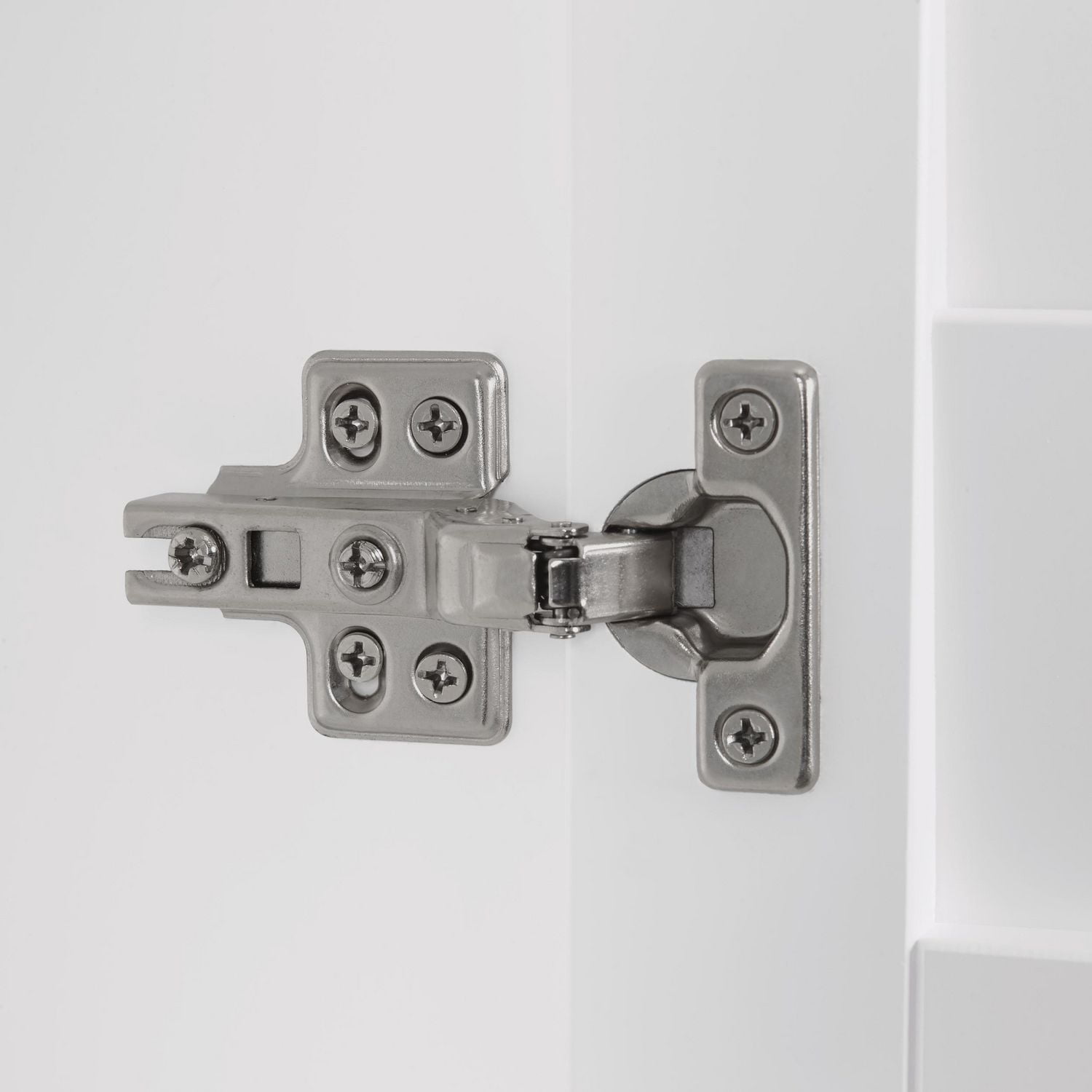 RiverRidge Home® Brookfield Single Door Floor Cabinet with Side Shelves - White