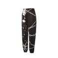 thumbnail image 2 of Qiylii Women's Printed Jogger Pants Elastic Waist Color Block Street Loose Sweatpants with Pockets, 2 of 8