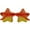 Orange, variant on Outdoor Frameless Star Sunglasses Transparent Candy Colored Sunglasses Party Star Glasses for All Ages