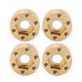 thumbnail image 1 of Peso de latón para ensanchar el cubo hexagonal de la rueda, 4 piezas Adaptador de ensanchador de cubo hexagonal de rueda Peso de ensanchador de cubo hexagonal de rueda Solución innovadora, 1 of 14