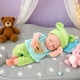 thumbnail image 4 of ToyKingdee Reborn Baby Dolls Silicone Doll Mini Realistic Newborn Baby Dolls Silicone Full Body Stress Relief, 4 of 6