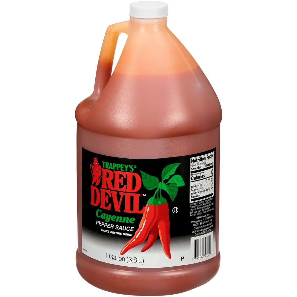 Trappey's® Red Devil™ Cayenne Pepper Sauce 1 gal. Jug