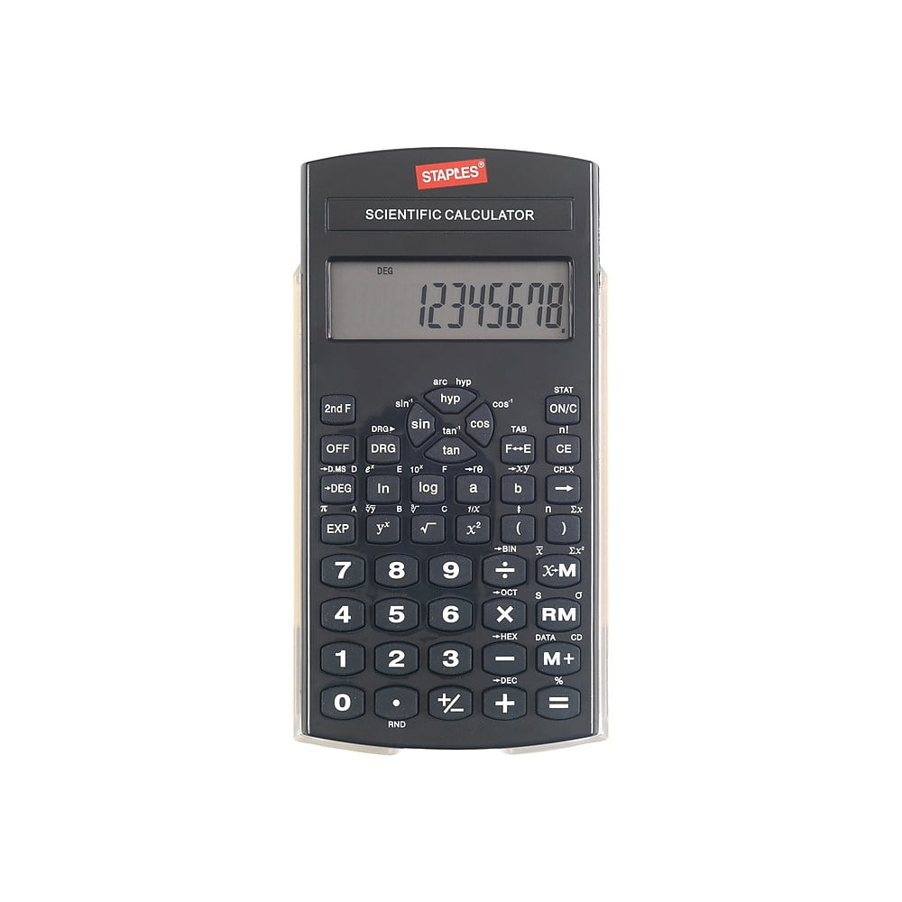Staples Black Scientific Calculator 1641042