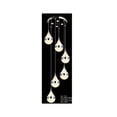 thumbnail image 1 of Lampara Colgante Poula 6 Luces Iluminación Luz Vic Innovador, 1 of 2