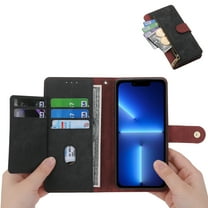 for Samsung Galaxy A03 Core Case Wallet with Card Slot Premium Soft PU Leather Zipper Flip Folio Wallet with Wrist Strap Kickstand Protective for Galaxy A03 Core Wallet Case - Red