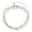 D-Silver, variant on Hemp Rope Women Chain Ankle Bracelet Barefoot Sandal Beach Foot Jewelry
