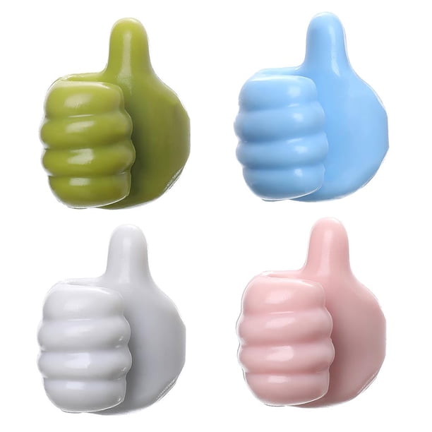 Gancho Que No Deja Marcas Soporte Creativo Para Cepillos De Dientes Para Toallas Estante Para Toallas De Puño Pequeño Estante De Almacenamiento De Silicona Para La Pared Interior Del Hogar 4 Uds. matsuzay HA014859-00
