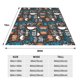 thumbnail image 3 of Balery Coffee Lover Print Manta de Felpa Suave y Acogedora – Cobija de Franela Aterciopelada para Cama, Lavable y Cálida para Sofá, Mascotas, Transpirable-40"x30", 3 of 7
