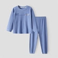thumbnail image 2 of LUOGENLI Boys Shorts Size 7 Cargo Toddler Girls Boys Baby Soft Pajamas Toddler Cartoon Prints Long Sleeves Kid Sleepwear Top Pants Sets Outfits Boys Shorts Size 14-16 Youth 3-4 Years, 2 of 4