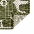 thumbnail image 7 of Unique Loom Outdoor Coastal Collection Area Rug - Ahoy (2' x 6' Runner Green/Ivory), 7 of 7