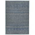 thumbnail image 4 of FH Home Flat Woven Outdoor Rug - Waterproof, Easy to Clean, Stain Resistant - Premium Polypropylene Yarn - Boho Moroccan - Large Patio, Deck, Sunroom - Dakar - Blue - 7ft 10in x 10ft 9in, 4 of 5