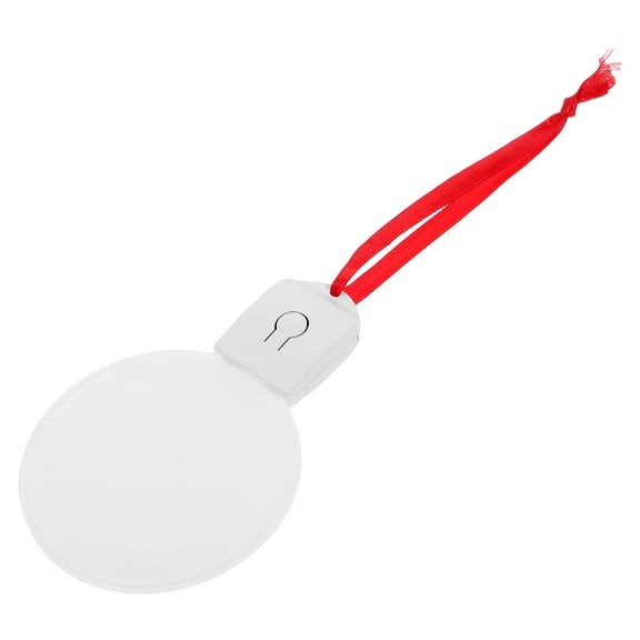 SOPOTUTU LED Acrylic Night Light DIY Design Heat Transfer Round Ornament Home Decor for Bedrooms Living Room Kids