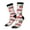 3 Black, variant on Watercolor Red Truck And Fir Tree Print Adult Socks for Men & Women,Calf Socks, Ankle Socks,Boots Socks,Breathable Casual Sock,Unisex Crew Socks