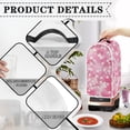 thumbnail image 4 of HELLHERO White Cherry Blossoms Kitchen Accessories with There is only one dust cover Handle Polyester, 4 of 6