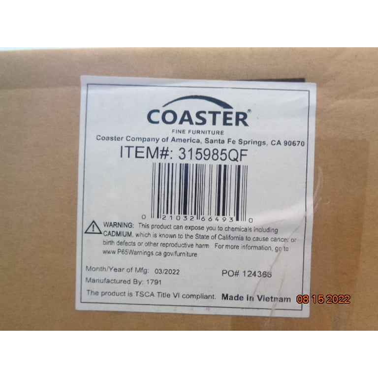 Coaster Izzy Queen Headboard, Sand Upholstered Panel photo 2