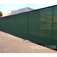 thumbnail image 7 of Dark Green 6'x25' Fence Privacy Screen Windscreen Shade Cover Mesh Fabric Tarp, 7 of 7