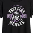 thumbnail image 3 of Teenage Mutant Ninja Turtles - Foot Clan Member - Women's Oversized T-Shirt, 3 of 5