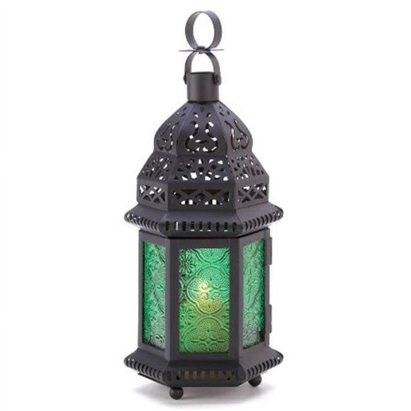 Zingz & Thingz 57070784 Emerald Candle Lantern
