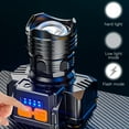 thumbnail image 6 of Waterproof LED Headlight with 800 Lumens, Adjustable Focus, and Battery Indicator for Outdoor Activities and Night Fishing, Made of ABS, 6 of 9