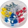 thumbnail image 1 of 100 Pcs Ferrules Crimp Connector For Wire Ferrules Terminal Line Connector Set Of Ferrules With Case, 1 of 1
