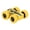 Yellow, variant on Rupoun Double Sided Pull Back Car Friction Powered Mini Flips Inertia Stunt Car 4 Big Tires 360 Degree Rotating Toy Vehicle for Toddlers Boys Kids Gift, 2.91 Inches / 7.4 cm, Yellow