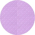 thumbnail image 1 of Ahgly Company Machine Washable Indoor Round Transitional Heliotrope Purple Area Rugs, 7' Round, 1 of 7