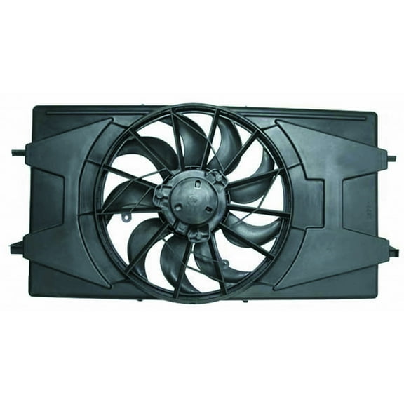 For Saturn Ion Coupe / Sedan AC Radiator Fan Assembly 2003-2004 2.2L / 2.4L Old Model 2 Pins For GM3115177 | 22710153