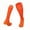 Orange, variant on Kids Over Knee High Soccer Socks Cushioned Stretchy Baseball Football Socks for Youth Boys Girls Uniform Sports Socks Army Green 7-13 Years