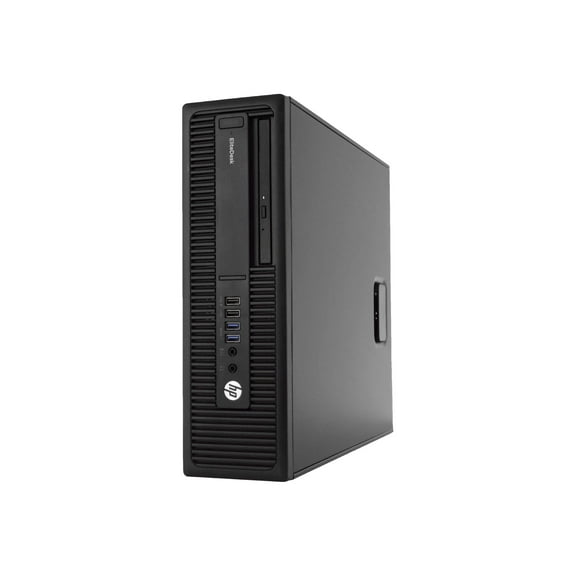 Restored HP EliteDesk 800 G2 Desktop Tower Computer, Intel Core i5, 8GB RAM, 1TB HD, DVD-ROM, Windows 10 Professional, Black (Refurbished)