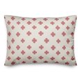 thumbnail image 2 of Creative Products Swiss Cross Pink 14 x 20 Indoor / Outdoor Pillow, 2 of 3