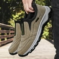 thumbnail image 6 of Yindaity Slip On Sneakers Men Mens Slip On Loafers Shoes Lightweight Walking Shoes Comfort Casual Boat Shoes (Khaki,13), 6 of 6