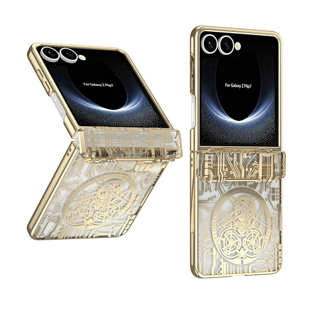 TYJKeJi Case Drop Resistant Shockproof Case For Samsung Galaxy Z Flip 7 For Samsung Galaxy Z Flip7