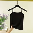 thumbnail image 4 of Jalioing Ribbed Tank Tops Womens Casual Fashion Spaghetti Strap Sleeveless Camisoles Plain Basic Summer Tees Tops, 4 of 5