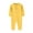 @01 Yellow, variant on Baby Boys Girls Rompers Long Sleeve Round Neck Unisex Infant Clothes Button Solid Color Newborn Baby Girl Clothes Comfort Cotton Baby Boy Romper Jumpsuits 3-12 Months