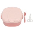 thumbnail image 1 of Baby Insulation Bowl 360ml Food Grade Stainless Steel Removable Liner Toddler Feeding Bowl for Travel Pink, 1 of 4