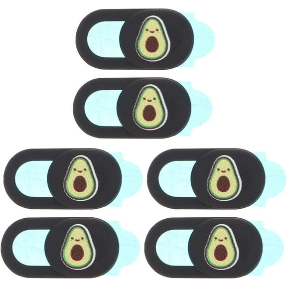 Computers Laptops 6pcs Webcam- Thin Cellphone Peeping Blocker Camera Adorable Practical Cover Pattern Protector Design Slider Notebook Safety Camera Slider