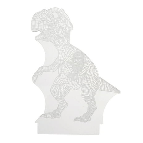Usb 3d Dinosaur Night Light Led Desk Table Decoration Lamp Bedside Lamp Kids Gift Fashion Creative Red Blue Green Warm White Color Changing Walmart Com Walmart Com