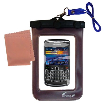 Gomadic Clean and Dry Waterproof Protective Case Suitablefor the Blackberry Onyx III to use Underwater