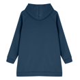 thumbnail image 7 of Certgust Hoodies for Women Loose Hoodie Long Hooded Tops Ladies Sweatshirt Sweater Asymmetric Blouse with Relaxed Fit for Trendy Everyday Casual Wear, 7 of 7